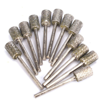 조각 조각을 새기는 돌 글라스를 위한 4mm-25mm 큰 다이아몬드 회전식 버