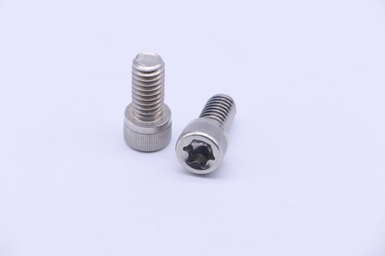원통형 헤드 스텐레스 스틸 스크류 매화꽃 반대 도난 SS316 3/8-24X1 "