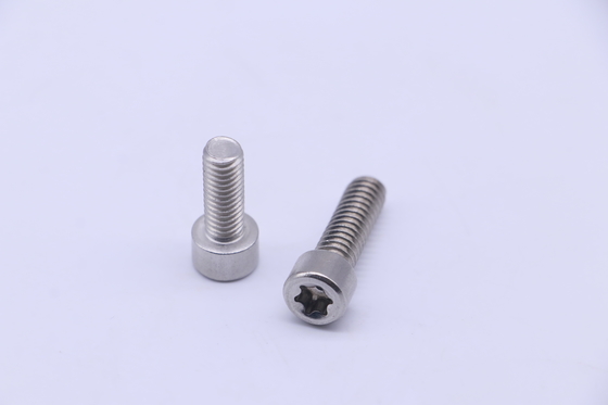 원통형 헤드 스텐레스 스틸 스크류 매화꽃 반대 도난 SS316 3/8-24X1 "