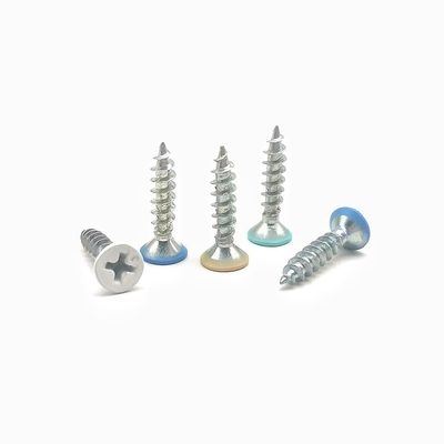 Countersunk Cross Self Tapping Screw 맞춤형 색상 페인트 평면 머리