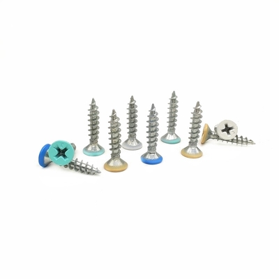 DIN 스테인리스 스틸 셀프 탭 스ikulu Countersunk