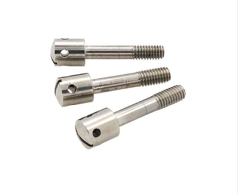 정밀 슬로트 캡스탄 캡티브 스크루 DIN 404 ISO-Compliant Threaded Fasteners in Stainless Steel Titanium Custom Materials