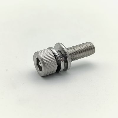 Customizable Thickness Stainless Steel Lock Screws External Hexagon Heavy Duty Components Ideal for Industrial and Mechanical