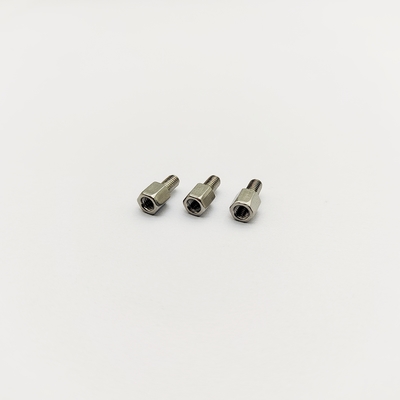 A4-80 스테인리스 스틸 M3 육각 스탠드오프 11mm 수-암 전해연마