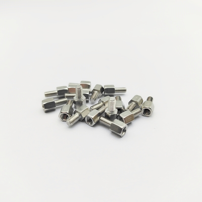 A4-80 스테인리스 스틸 M3 육각 스탠드오프 11mm 수-암 전해연마