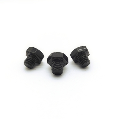 M8 헥스 헤드 휠 볼트 13mm 블랙 스테인리스 스틸 팩 1000
