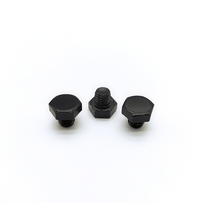 M8 헥스 헤드 휠 볼트 13mm 블랙 스테인리스 스틸 팩 1000