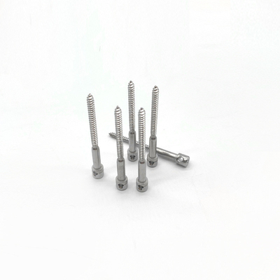 M4 리드 씰 나사 구멍이있는 전기 미터 나사 네일 씰 테이블 볼트 스테인레스 스틸 볼트 8mm-50mm 길이-(M4x45mm