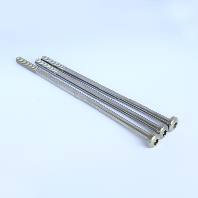 200mm 육각 여분의 긴 기계 나사 SS302 재질 DIN571 DIN964