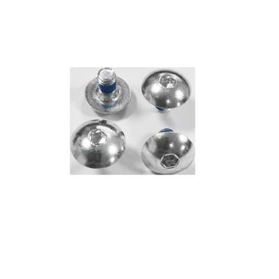 부동태화 반대로 풀기 나사 6061 알루미늄 물자 M6x10mm 크기