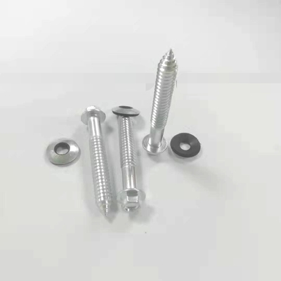 자기 태핑 나사 Ss 304, 스테인레스 강 플랜지 머리 자기 태핑 나사가 세탁기와 스크루를 지붕으로 덮습니다