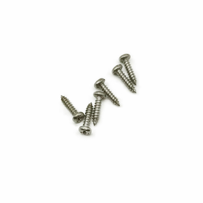 정밀도 작은 스테인리스 각자 두드리는 나사 PA2.5x8 SS304 물자