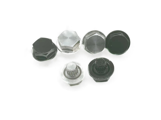 까만 Cnc 선반 도는 부속 육 견과 7x14mm 전기 이동법 처리