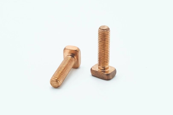 정연한 머리 T 모양 나사 M8x30mm 강철 C1022 물자 17.59g 무게