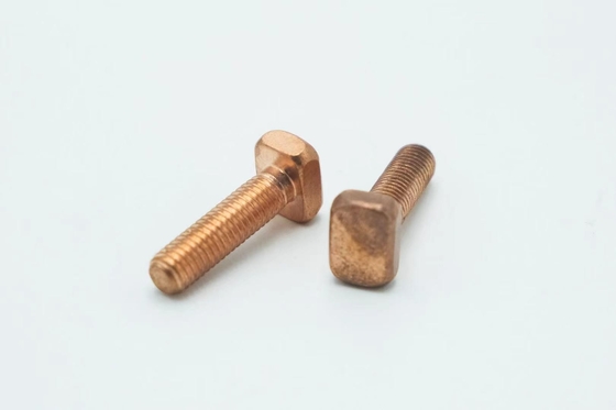 정연한 머리 T 모양 나사 M8x30mm 강철 C1022 물자 17.59g 무게