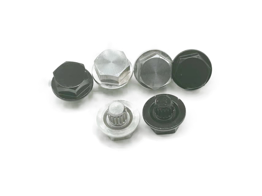 7x14mm CNC 선반 가공 부품 6063 알루미늄 장식 못 ANSI