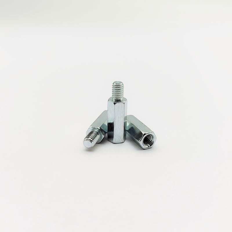 무거운 용량 남성/여성 헥스 스턴트 스크롤 - 산업용 - 청색 주황 접착 - M4 ~ M10