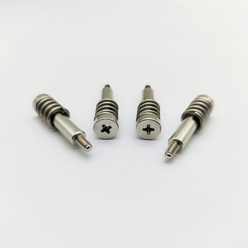 A4 스테인리스강 숄더 스프링 나사 M3 필립스 드라이브 34mm