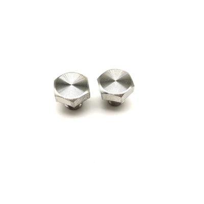 휠 HEX12.8mm 머리 높이 색 아연을 위한 M8X7 스테인레스 강 장식적 스크루