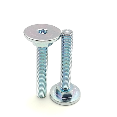 중형 토크 코치 나사 목재 프레임 데킹 반 캄아웃 디자인 드라이브 핀 헥스 길이 15.0mm 하드웨어