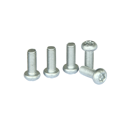 버튼 헤드 톡스 안보 기계가공 나사, 볼트 스테인레스 강 보안 스크류 M4X16mm