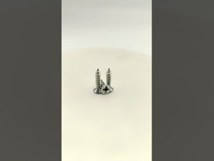 필립스 플랫 헤드 셀프 태핑 나사 아연 도금 목재, 플라스틱 및 얇은 금속 쉬운 설치