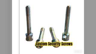 맞춤형 스테인레스 스틸 보안 나사 M10 30