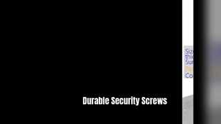 보안 패스너 고강도 부식 방지 나사